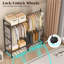 112.15cm Rolling Clothing Rack-1653387620