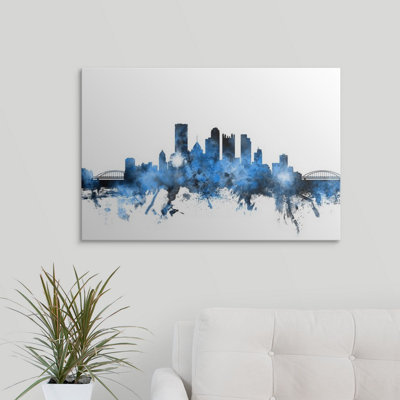 Francy " Pittsburgh Pennsylvania Skyline " by Michael Tompsett