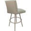 Ensemble de 3 tabourets pivotants en métal de 34 po-434757715