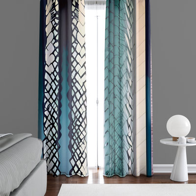 Braylan Semi Sheer Curtain Pair