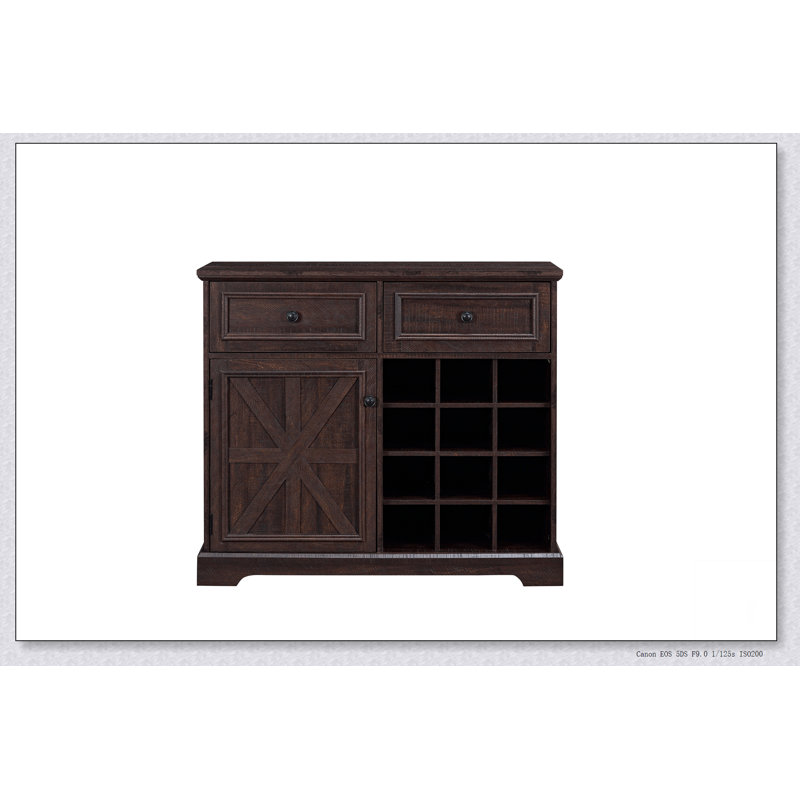 Armoire à vin avec 2 tiroirs Farmhouse