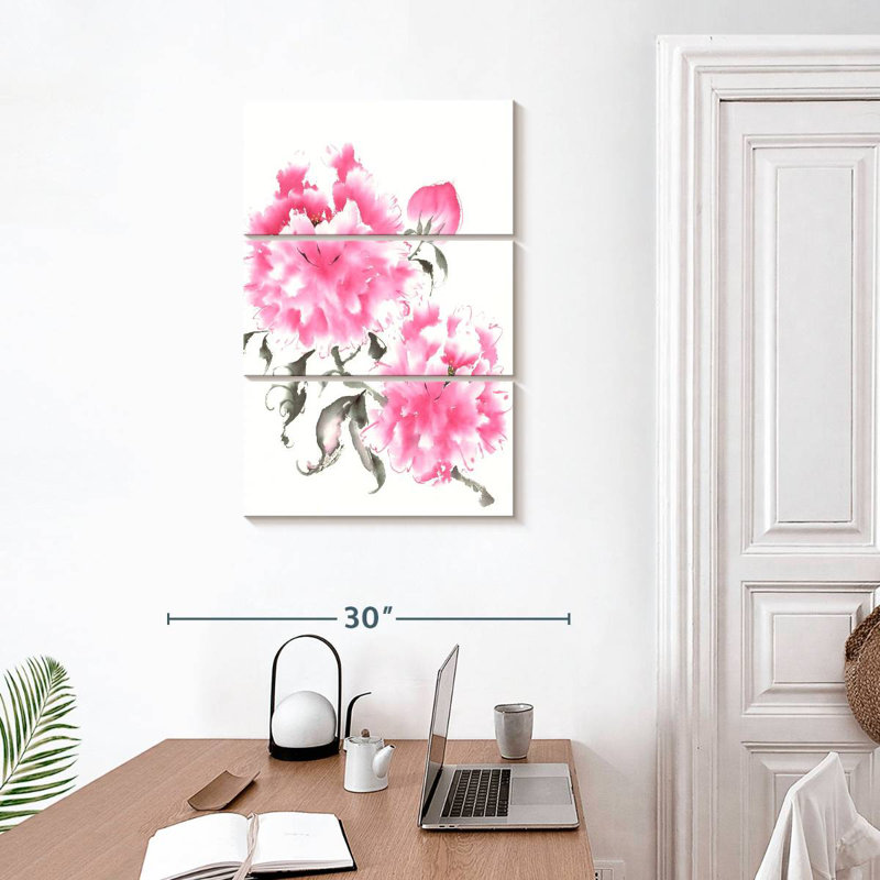 Harnek Peonie Blossoms I, H 32 po x l 20 po