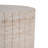 Outdoor/Indoor Lightweight Concrete Side Table/Travertine Finish