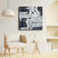Peinture décorative sur toile