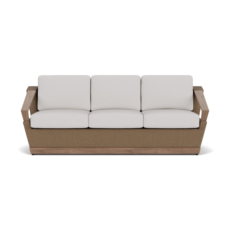 Charisma Outdoor 3 - Seat Patio Sofa, Sailcloth Seagull