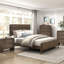 Lit transitionnel en noyer foncé 1pc