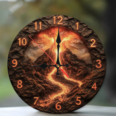 Horloge volcanique