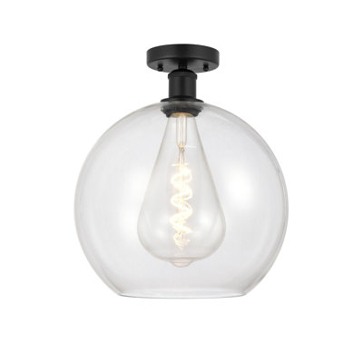 Plafonnier semi-encastré 1 lumière Cindi
