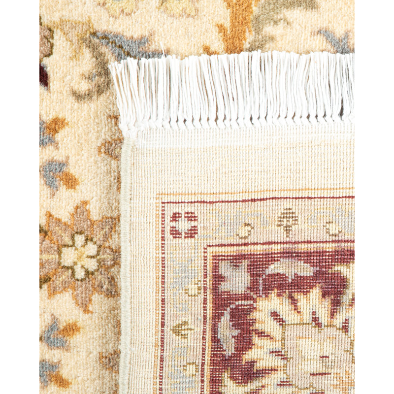 Classic One-of-a-Kind 4' 2" X 6' 2" Hand Knotted Area Rug
