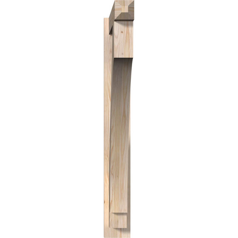 Persienne impériale, P 34 po x H 46 po, Sapin Douglas de 5 1/2 po (lisse)