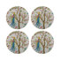 Resplendant Quesal White Beaded Smooth Tabletop Set
