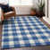 Premium Machine Washable Prisco Navy Rug