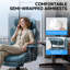 Inbox Zero Adjustable Reclining Ergonomic Faux Leather Swiveling PC & Racing Game Chair-956233380