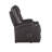Brown Leather Recliner Aire W/Power Lift & Massage-1952735943
