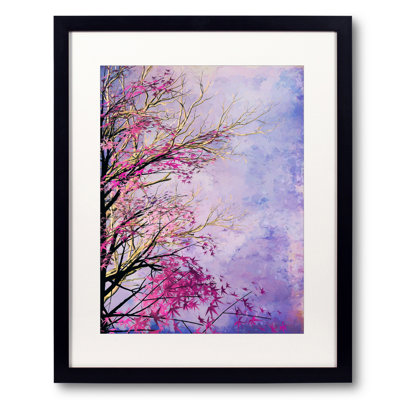 Autumnal Tree Print by Angel Estevez