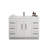 47.24'' Single Bathroom Vanity with Acrylic Top-67996811