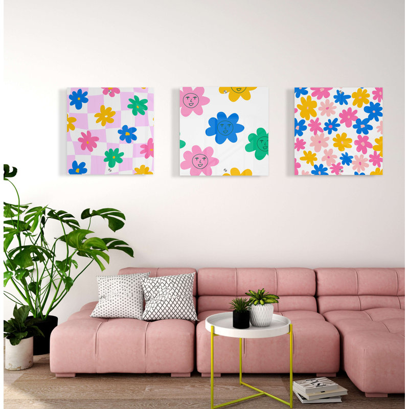 Ensemble de 3 décorations murales
