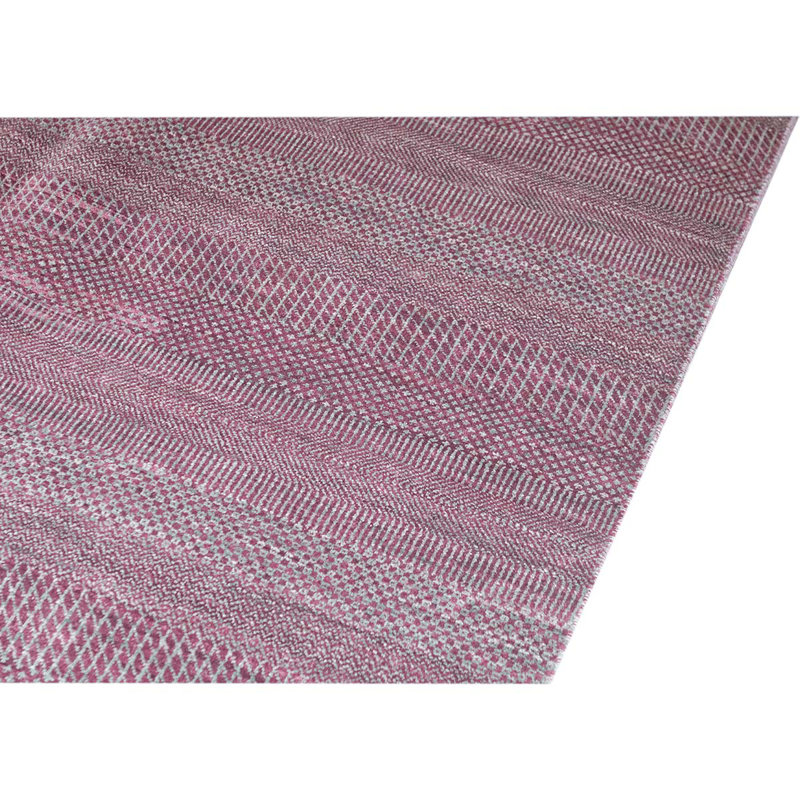 Wool Area Rug in Purple