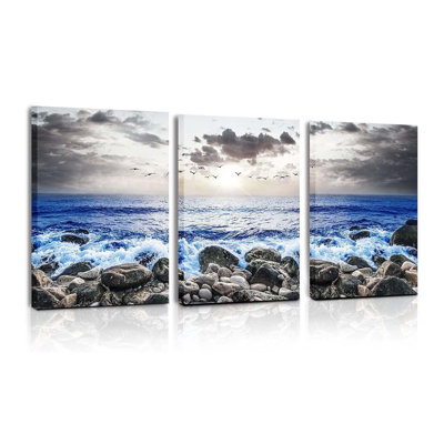3 Piece Wrapped Canvas Print
