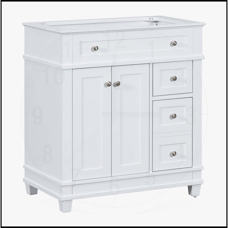 Meuble-lavabo 30 po sans lavabo