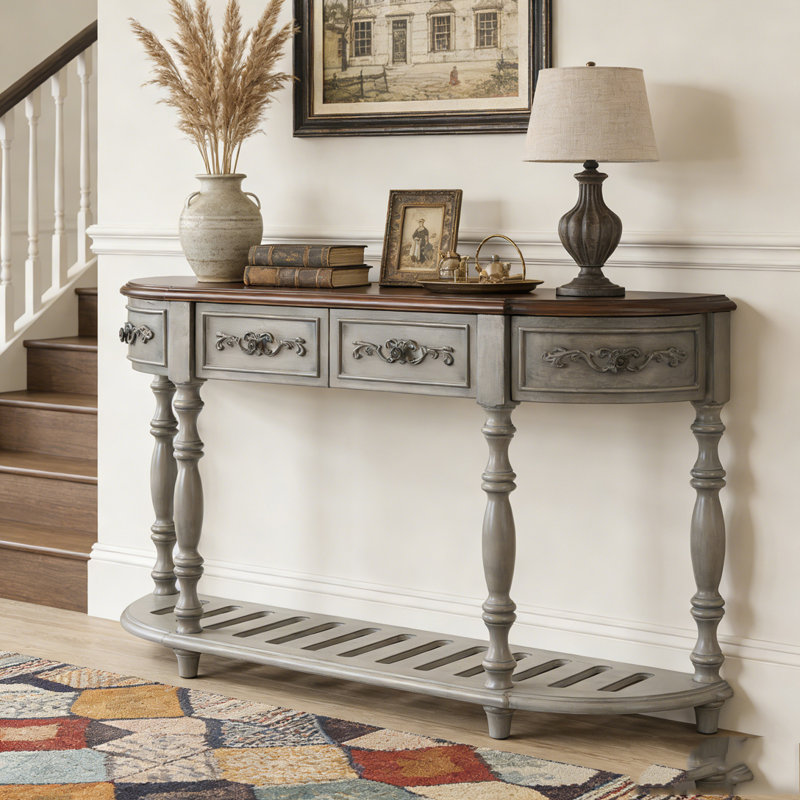 Console 52 po moderne et contemporaine, Gris ancien
