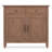 Connaught 40"W Solid Wood 2-Shelf Entryway Storage Cabinet with 2 Storage Drawers-1587083636