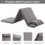 Chaise longue d'extérieur pour l'extérieur Mobilier de patio Fauteuil inclinable en osier en rotin noir-349120170-348831825