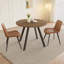 Ensemble de table de salle à manger ronde, table de cuisine moderne avec chaises-95382615-116817781-116817783
