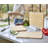 Joseph Joseph Nest Boards Bamboo 3-Piece Cutting Board Set with Stand