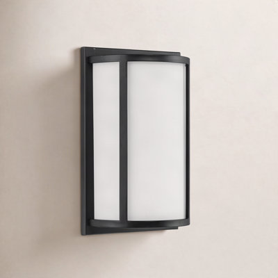 2 Light Glass Dimmable Flush Mounted Sconce