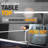 JOOLA Quadri Indoor 15mm Table Tennis Table - Ping Pong Table with Quick Clamp Ping Pong Net Set
