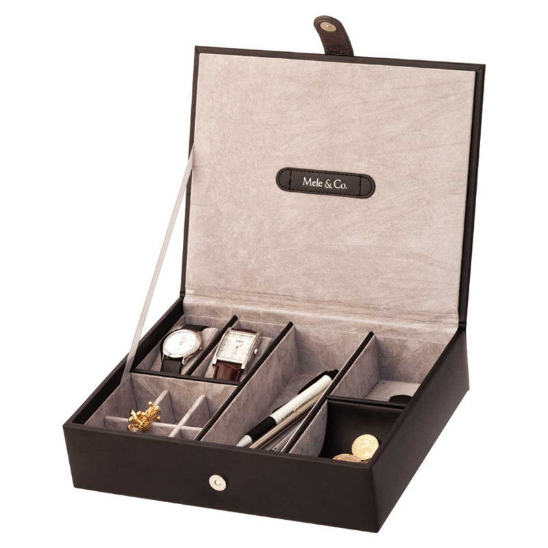 Faux Leather Decorative Box