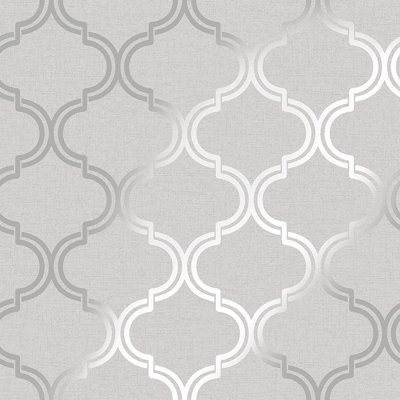 Alma 10.05m x 53cm Metallic Finish Wallpaper Roll