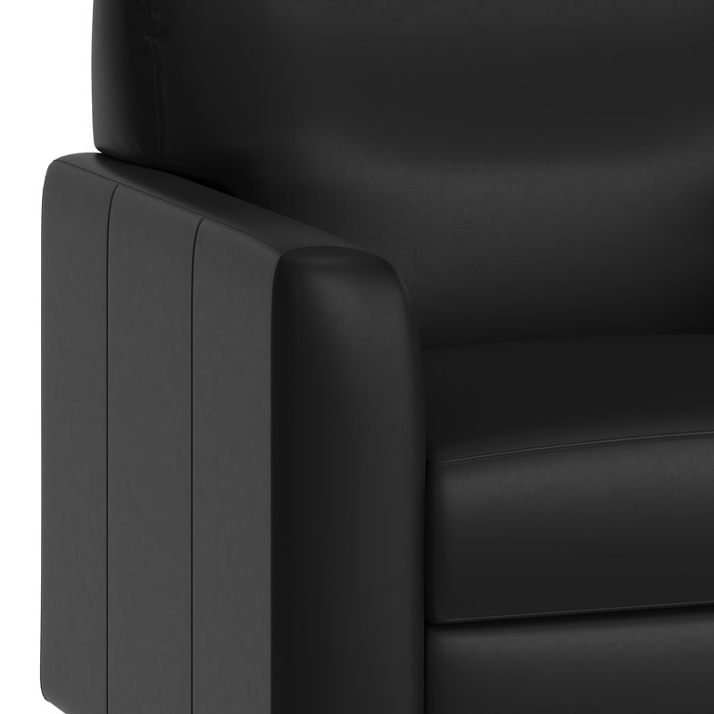 Upholstered Reception Chair with Right Side Charging Bank, Includes 2 Outlets, 2USB Ports, 1 USB-C Port, Chrome