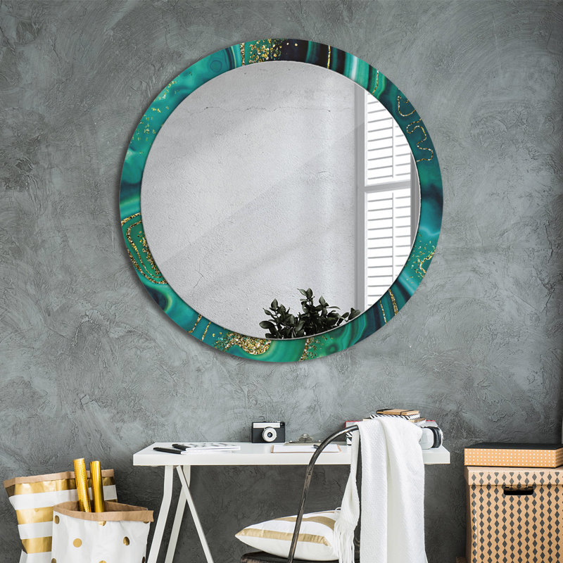 Huldar Glass Flat Wall Mirror