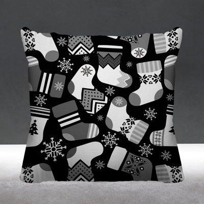Outdoor Reversible Throw Pillow