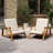 Isham Acacia Outdoor Lounge Chair-1847162968