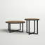 Ensemble de tables basses 2 pièces Dillwyn