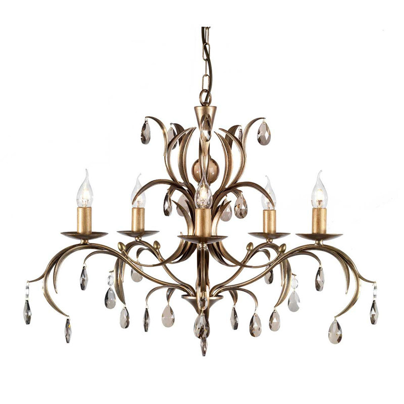 Ballycraigy 5 - Light Candle Style Chandelier