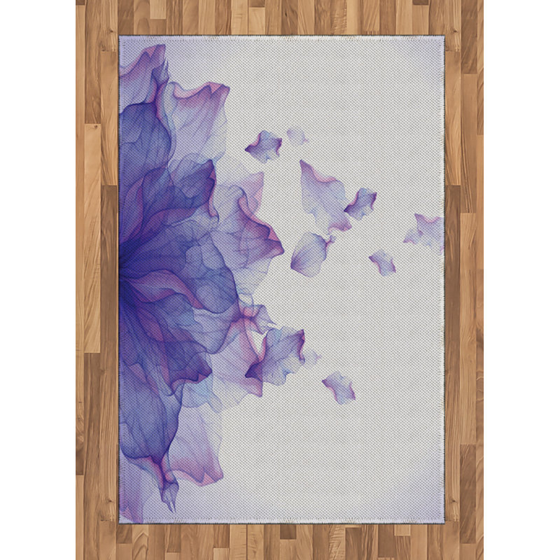 Kingsland Floral Hand Woven Area Rug, Rectangle 120 x 180cm