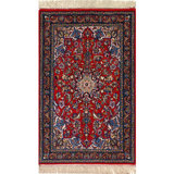 Paskett Oriental Area Rug in Red