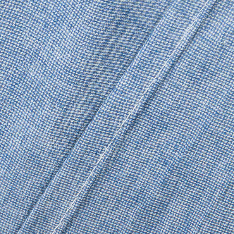 100% Cotton Pillowcase - Set of 2, Queen Pillowcase, Denim Blue