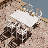 4-Person Hdpe Outdoor Dining Set-474461011