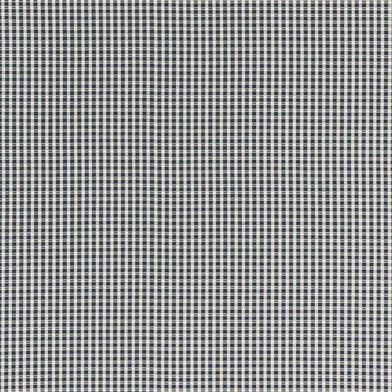 Aruba Check Fabric, Navy