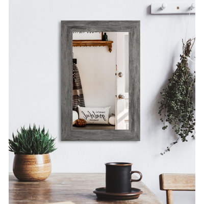 Engineered Wood Flat Wall Mirror