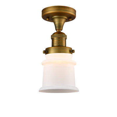 Plafonnier semi-encastré 1 lumière 5,25 po Alexandira