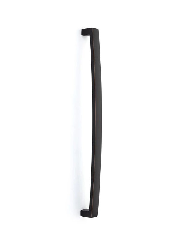 Bauhaus Appliance Pull, 18", Oil Rubbed Bronze