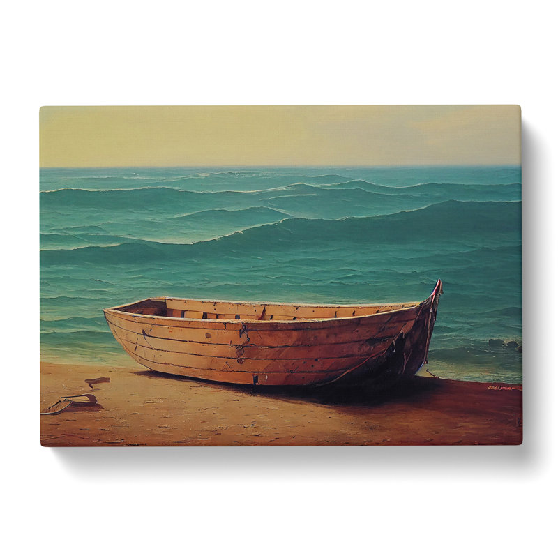 A Stranded Boat Vol.1 - Wrapped Canvas, 40cm H x 60cm W x 3cm D