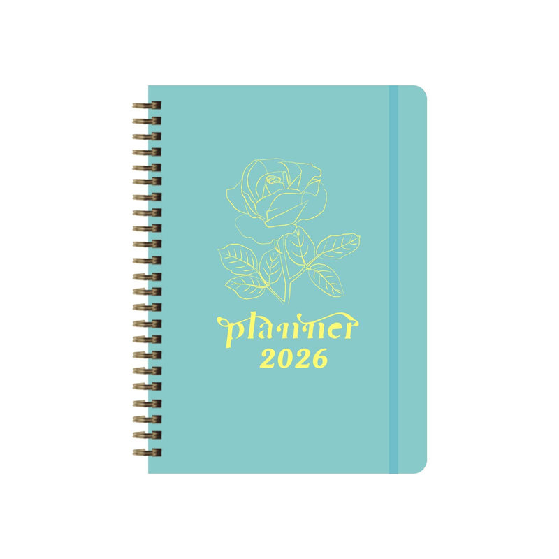 un cahier 2026 English, Green