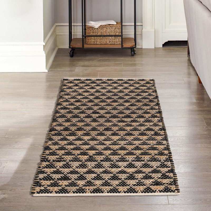 Tapis tressé Arene, Tapis de couloir 2 pi 2 po x 6 pi